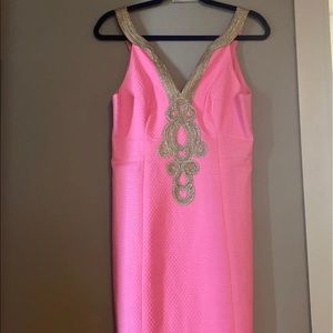 Hot pink lilly Pulitzer dress size 2